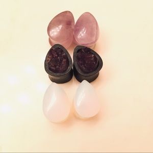 12mm or 1/2 gauge Teardrop Plugs
